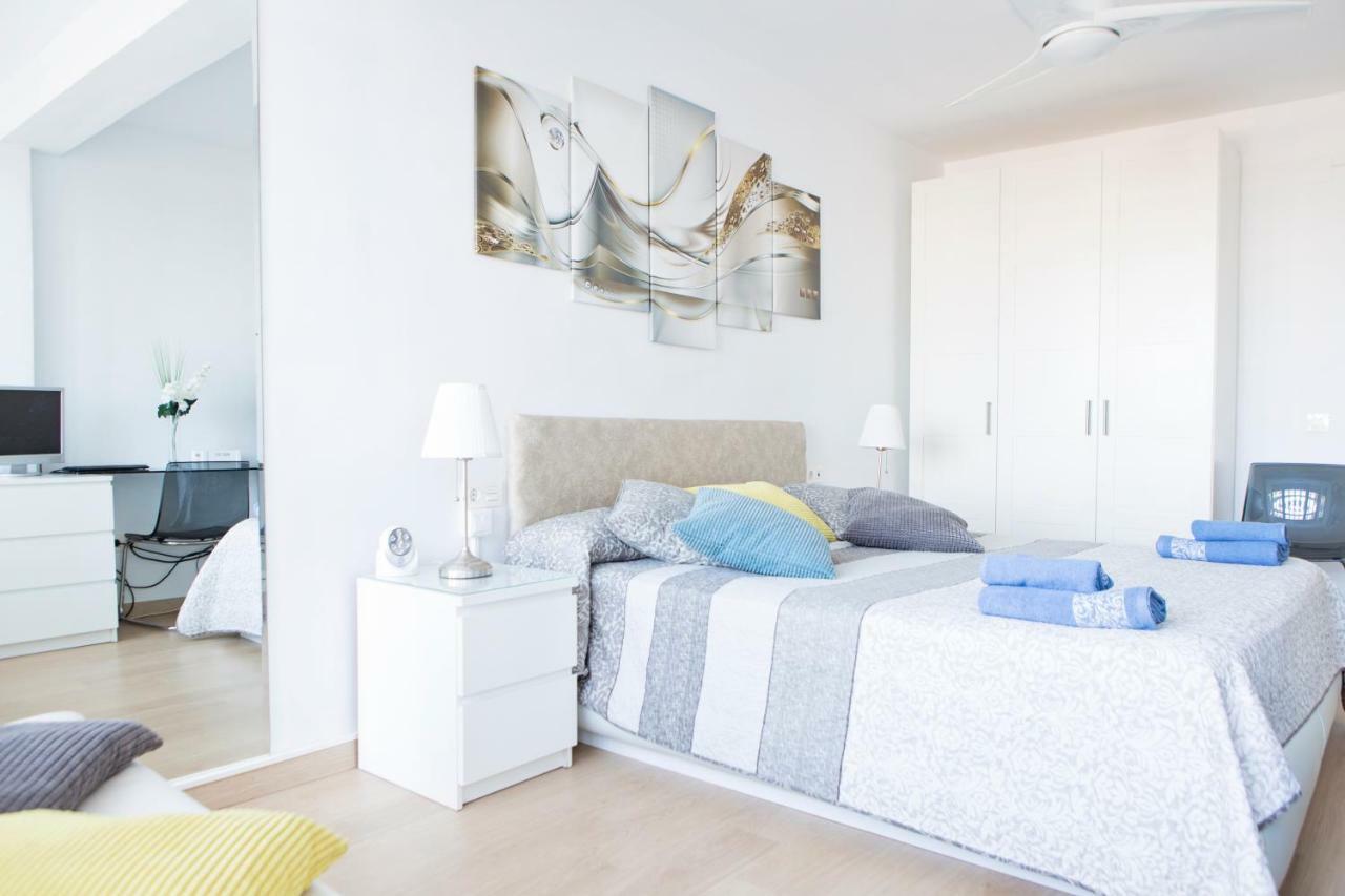 Apartamento Lujo frente al Mar Centro de Málaga Exterior foto